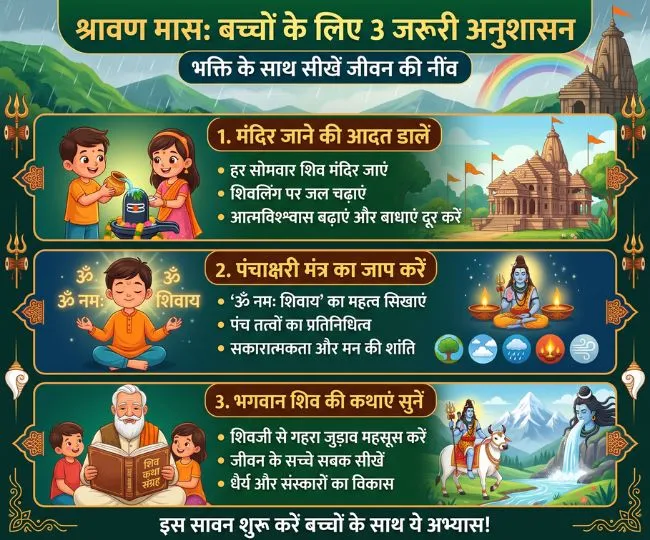 shravan maas parenting tips 3 lord shiva habits for childrens bright future