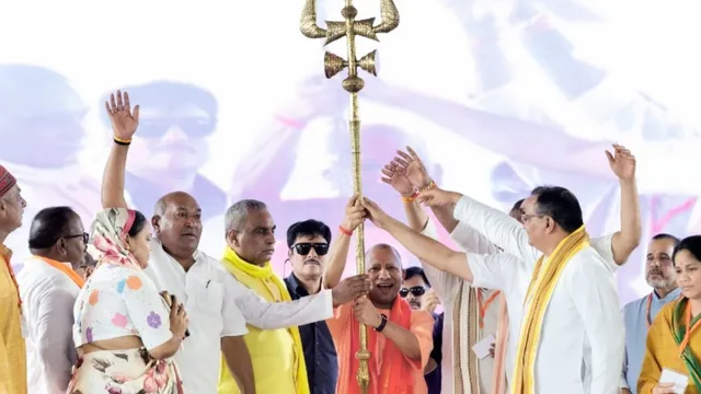 सीएम योगी ने अंबेडकरनगर को दी सौगात, 706 करोड़ की विकास परियोजनाओं का किया लोकार्पण और शिलान्यास