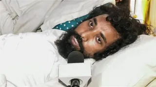 छात्र नेता देवेंद्र नाथ महतो। (ANI)