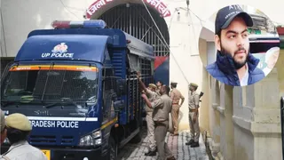 अतीक का बेटा अली अहमद कड़ी सुरक्षा में झांसी से प्रयागराज रवाना
