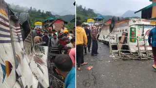 हिमाचल के चंबा में बेकाबू होकर 100 फीट नीचे सड़क पर गिरी बस, सात लोगों की मौत