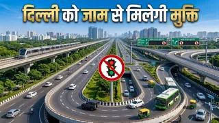मुद्रिका मार्ग, बाहरी मुद्रिका मार्ग और यूईआर-2 को जोड़ने वाले मार्ग को दो चरणों में सिग्नल-मुक्त किया जा रहा है। ग्राफिक्स एआई जेनरेटेड