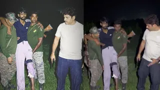 बड़कागांव के 13 माइल गोलीकांड में प्रिंस खान गिरोह के संदिग्ध अंकित पांडेय को पुलिस ने मुठभेड़ के बाद गिरफ्तार किया।