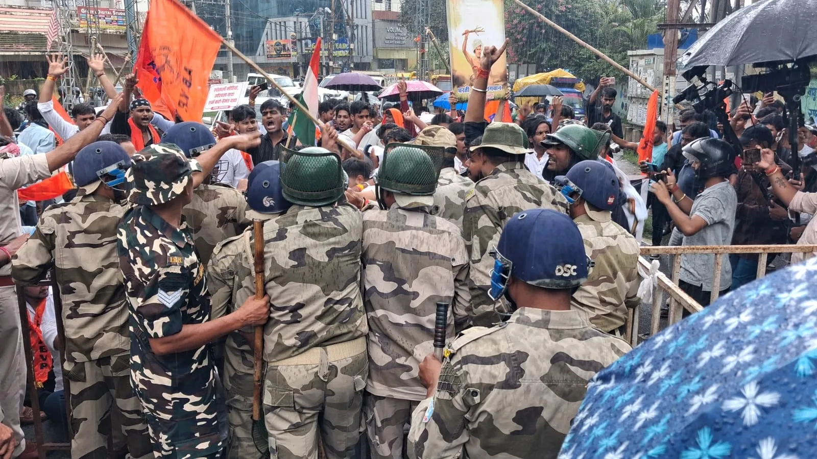 jpsc protest in ranchi