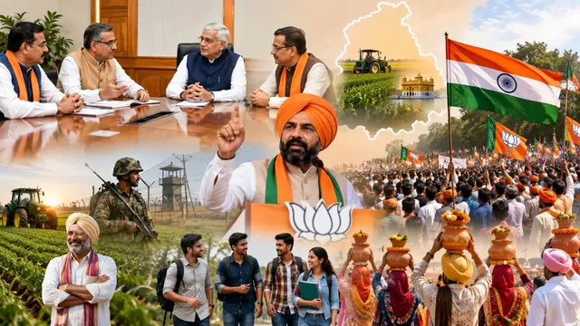 2027 के लिए भाजपा का पंजाब प्लान, बेरोजगारी-नशे, खेती व सीमा सुरक्षा पर फोकस; गांव-गांव पहुंचेगा संगठन
