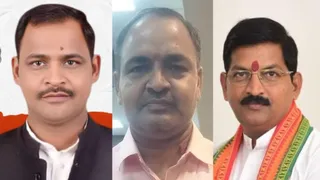 डॉ. हरिप्रकाश यादव, डॉ. संतोष कुमार शुक्ल व डॉ.. शैलेश कुमार पाण्डेय।