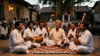 मध्य प्रदेश के लोकगीतों में झलकती है वहां की संस्कृति (AI Generated Image)