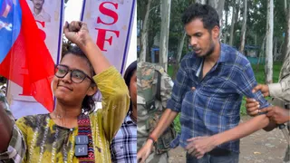नेहा बोरा और अमरनाथ पांडे। फोटो जागरण