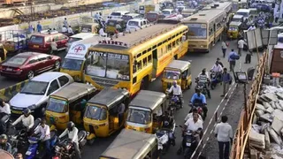 पटना का ट्रैफिक। फाइल फोटो
