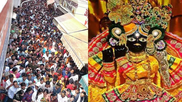 चीख उठे बच्चे-महिलाएं: कामिका एकादशी पर बांकेबिहारी मंदिर पर भारी भीड़ से बिगड़े हालात, दो घंटे बाद मिले दर्शन