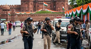 15 अगस्त से पहले दिल्ली पुलिस की स्पेशल सेल एक्टिव। (AI Generated Image)