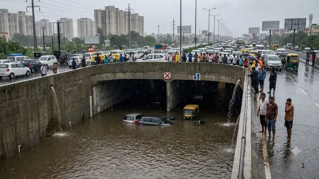 करोड़ों खर्च फिर भी 20 फीट पानी में डूबा अंडरपास, आखिर कब मिलेगा फरीदाबाद को जलभराव से स्थायी समाधान?
