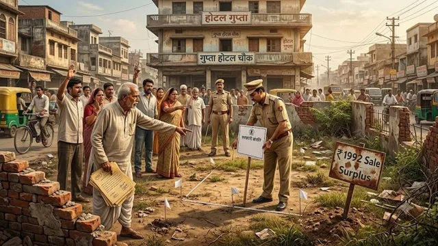 1992 में हुई थी बिक्री, अब सरप्लस घोषित हुई करोड़ों की जमीन; गुप्ता होटल चौक की भूमि पर आखिर किसका हक?