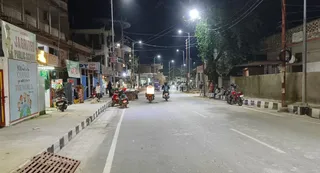 ग्रीन सिटी की इसी सड़क का सीएम करेंगे लोकार्पण।- लोक निर्माण विभाग