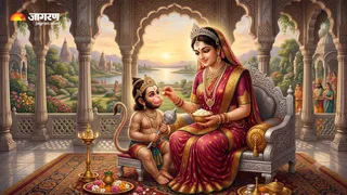मां अंजनी का श्राप और हनुमान जी के जन्म से जुड़ी कथा (Picture Credits- AI Image)