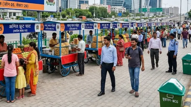 सरकारी भूमि पर व्यापार किया तो खैर नहीं! गुरुग्राम में निगम ने स्ट्रीट वेंडर्स के लिए बनाए 37 जोन
