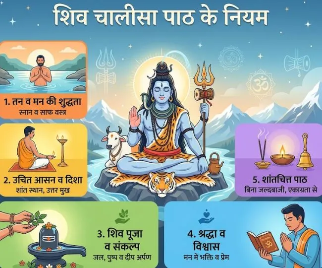shiv chalisa ke niyam