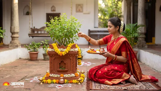 तुलसी की पूजा किस समय करनी चाहिए, दीपक जलाने की सबसे शुभ घड़ी और सही नियम क्या हैं?