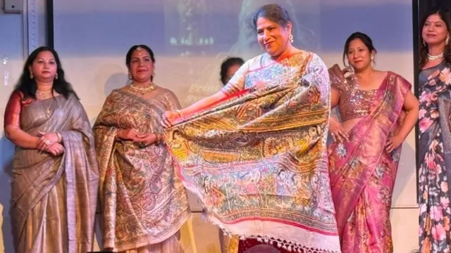सिल्क सिटी से सात समंदर पार : लंदन के नेहरू सेंटर में भागलपुर का तसर; याद की गईं डॉ. कादंबिनी गांगुली व शारदा सिन्हा