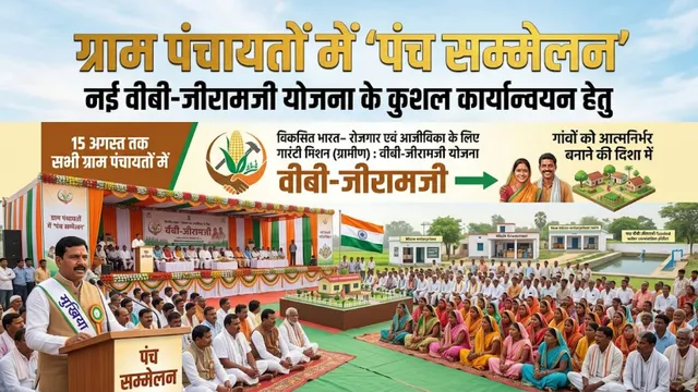 वीबी-जीरामजी: बिहार में 15 अगस्त तक चलेगा 'पंच सम्मेलन', हर ग्राम पंचायत तक पहुंचेगी नई रोजगार योजना
