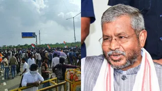 रांची में CM आवास के बाहर विरोध प्रदर्शन, बाबूलाल मरांडी समेत कई बीजेपी नेता हिरासत में