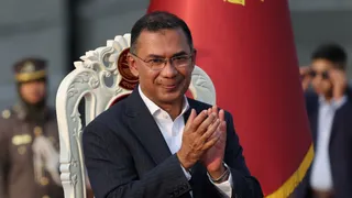 भारत के साथ रिश्तों पर खुलकर बोले PM तारिक रहमान। (रॉयटर्स)