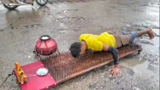 कांवड़ यात्रा के दौरान दिख रहे आस्था के अनोखे रंग।