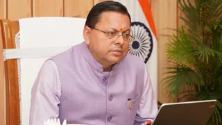 सीएम ने की वर्चुअल बैठक।