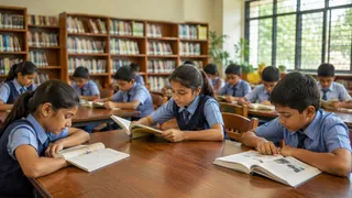 दिल्ली सरकार के स्कूलों में अब सभी स्कूल दिवसों पर छात्रों के लिए 30 मिनट का रीडिंग पीरियड अनिवार्य कर दिया गया है। एआई इमेज