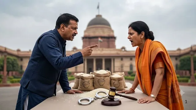 दिल्ली में चावल घोटाले पर आप और भाजपा आमने-सामने, मंत्री ने दी कानूनी कार्रवाई की चेतावनी