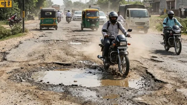NH-919 पर सफर बना आफत: गड्ढामुक्त दावों की खुली पोल, डेढ़ साल से हिचकोले खाने को मजबूर वाहन चालक
