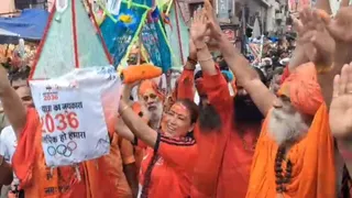 2036 ओलंपिक की मेजबानी के लिए रेखा आर्य ने उठाई कांवड़ यात्रा।