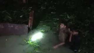 इटहिया से लौट रहे श्रद्धालुओं की ट्रैक्टर-ट्रॉली गड्ढे में पलटी।