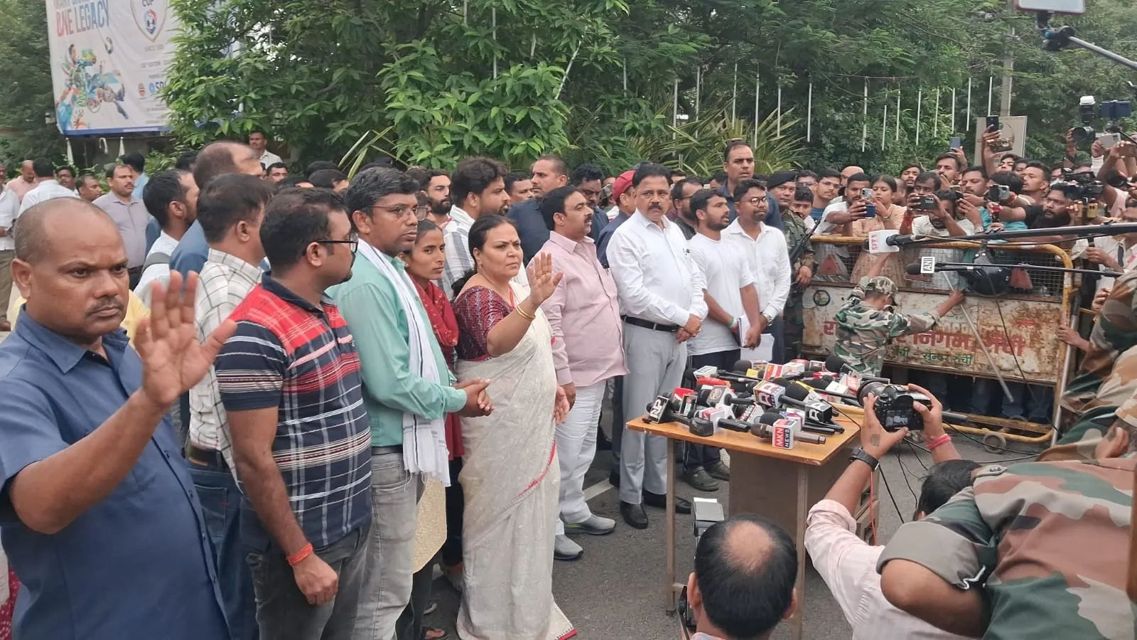ranchi protest
