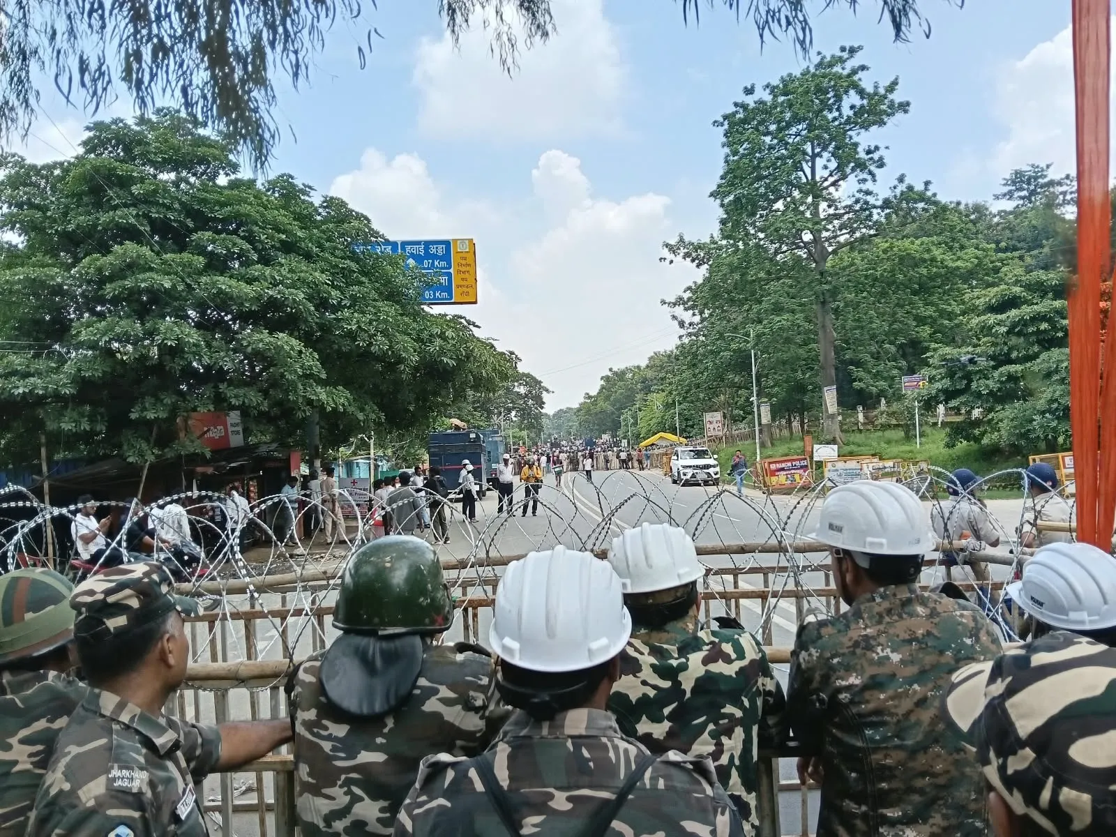 ranchi protest