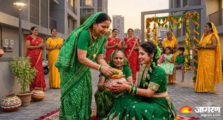 हरियाली तीज पर सिंधारे की रस्म: जानें मायके से आने वाले इस उपहार का महत्व (Picture Credit: AI Generated)