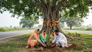 ये AI जनरेटेड इमेज है।