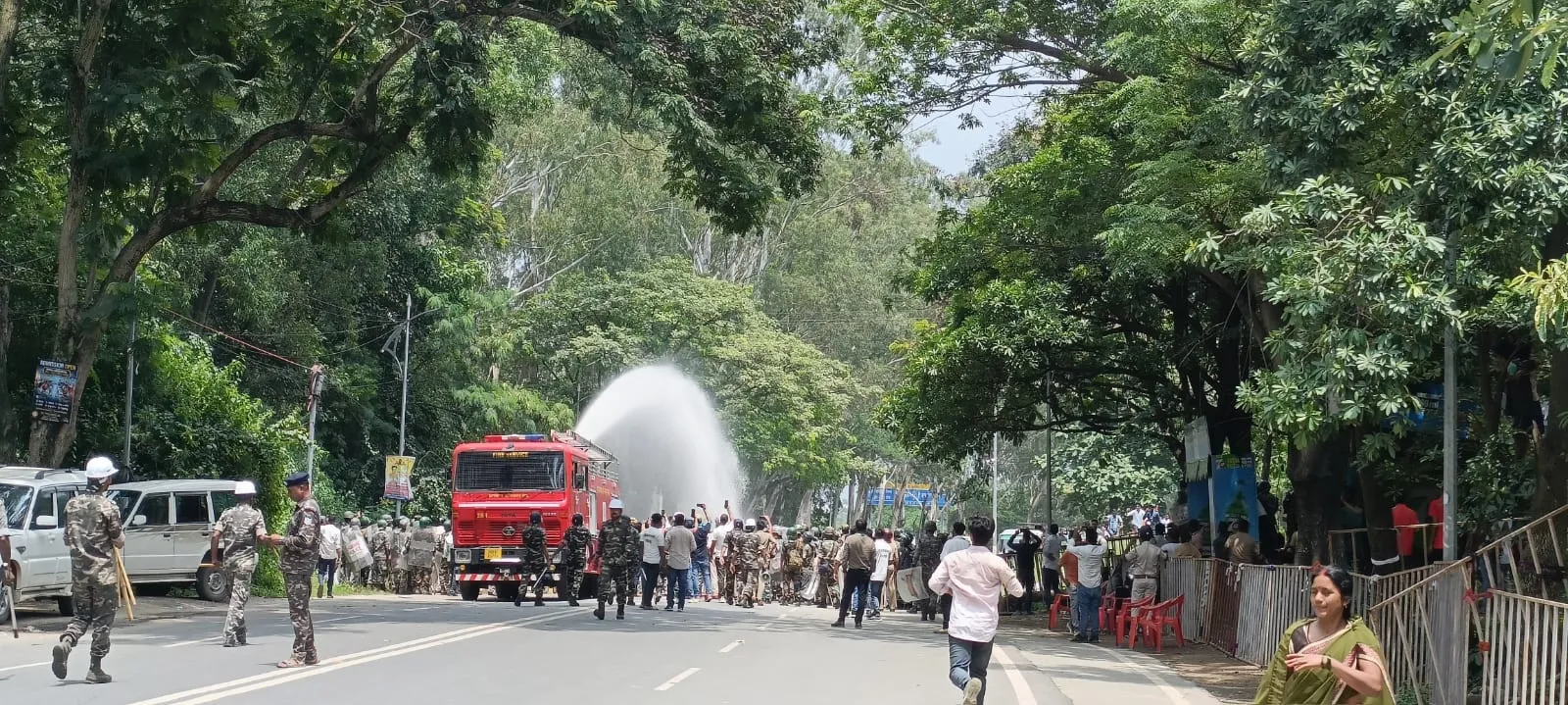water canon ranchi