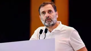 राहुल गांधी।