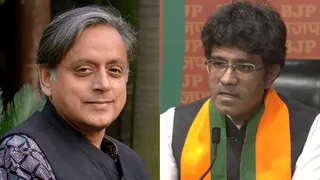 वंदे मारतम् पर टिप्पणी को लेकर बीजेपी ने शशि थरूर को घेरा। (फाइल)