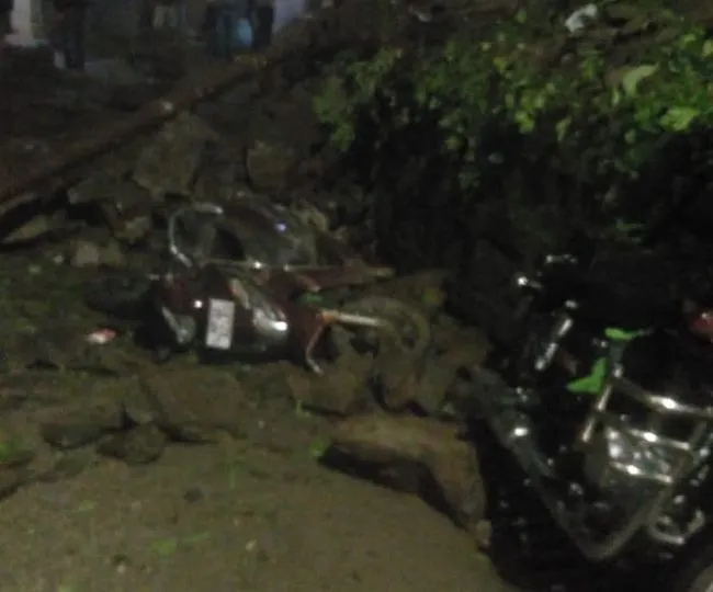 Shimla Landslide bike