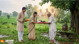 हरियाली अमावस्या पर करें ये दान पितृ दोष से मिलेगी मुक्ति पूर्वजों का आशीर्वाद (Picture Credit: AI Generated)