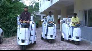 सांबा में सड़कें साफ करेंगी 5 बैटरी चालित मशीनें।