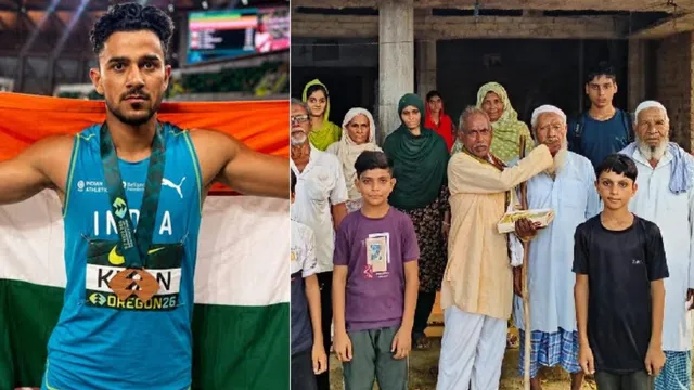 नहर की पटरी से लगाई अंतर्राष्ट्रीय छलांग! प्रतापगढ़ में टैक्सी ड्राइवर के बेटे ने भारत को दिलाया पहला पुरुष पदक
