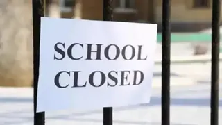 भाजपा के झारखंड बंद के कारण स्कूल बंद।