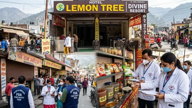 मुनिकीरेती मेंखाद्य सुरक्षा विभाग की टीम को देखकर प्रतिष्ठान बंद कर निकल गए कई दुकानदार, 10 नमूने लिए गए
