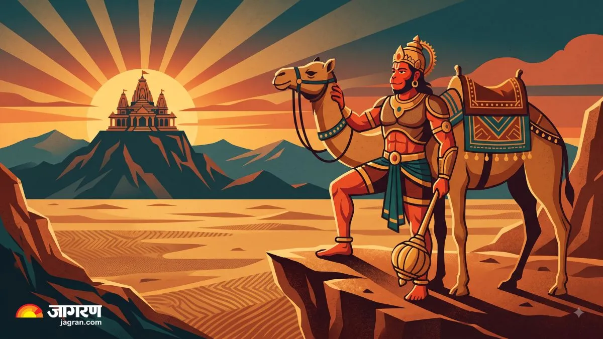 संकटमोचन हनुमान और ऊंट: दक्षिण भारत की एक अनोखी और प्रेरणादायक मान्यता