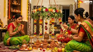 शिव-पार्वती की पूजा में इस्तेमाल होने वाले फुलेरा का महत्व (AI-Generated Image)