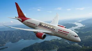 एयर इंडिया का विमान 425 फीट नीचे आया था। (एआई जेनरेटेड इमेज)