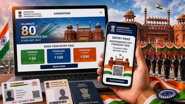  15 अगस्त को लाल किले से देखना है स्वतंत्रता दिवस समारोह? घर बैठे ऐसे बुक करें ऑनलाइन टिकट